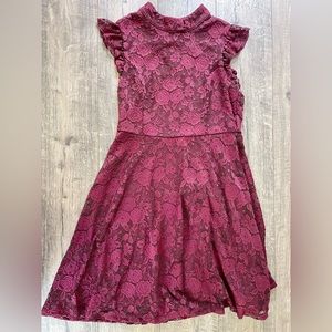 Girls Lace Holiday Dress Size 14